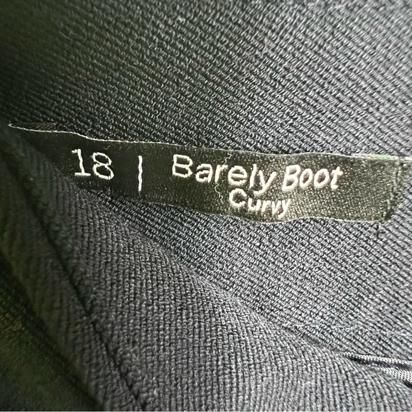 TALBOTS REFINED BI-STRETCH BARELY BOOT PANTS - CURVY FIT size 18 great condition - Picture 5 of 7